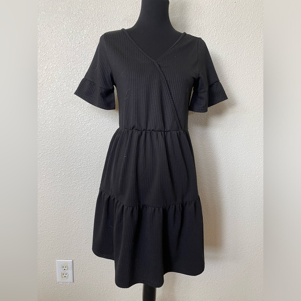 Karen Hart Black Western Dress- M